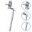 Drum Cowbell Mount Clamp Durable 1 Piece 3