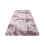Χαλί Boho Tie-Dye 19,7x63 ίντσες, Ροζ/Μωβ Μαλακό Αντιολισθητικό Πατάκι Δαπέδου – Μοντέρνο 2