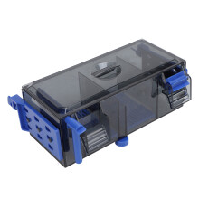 Doppelseitiger Mehrschicht-Aquarienfilter mit Filtermedien, geräuscharmes Kunststoffgehäuse