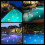 Solcelledrevne flydende poolkuglelys RGB 2-pak 8
