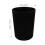 Plastic Black Trash Container with Sturdy Design for Bedroom Kitchen Bathroom 6