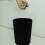 Plastic Black Trash Container with Sturdy Design for Bedroom Kitchen Bathroom 3