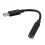 Adaptér USB-C na 3,5mm audio typ C 3.1 samec-samice 4