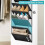 Clear over-door shoe organizer 10-tier deep pockets black 3