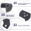 Car A-Pillar Double-Layer Bracket Spotlight Bracket High and Low Quick-Release Lamp Bracket for  JL Gladiator 5