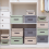 Fabric Storage Box with Lid, Beige, 1 Pack 4