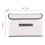 Fabric Storage Box with Lid, Beige, 1 Pack 8