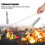 Retractable BBQ Fork Spoon – Stainless Steel, Adjustable 5