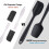 6-Piece Black Food-Grade Silicone Spatula Set 5