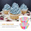 Χάρτινα ποτήρια ψησίματος για μάφιν και cupcakes 200 τεμάχια 4
