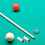 Billard-Queue-Spitzen-Ersatzset, Kunststoff, zum Anschrauben, 8-teilig 4
