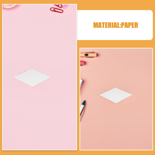 White Paper Piercing Templates for Sewing Crafts 500 pcs 2