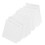 White Paper Piercing Templates for Sewing Crafts 500 pcs 5