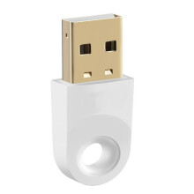 USB BT Adapter Mini Size 65.6ft Stable High-Speed Wireless White