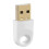 USB BT Adapter Mini Size 65.6ft Stable High-Speed Wireless White 1