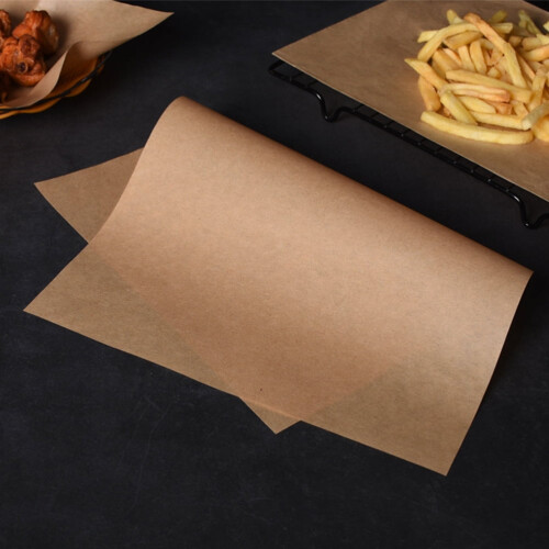 Kraft parchment paper sheets non-stick 100 count 1