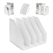 Grids Intrekbare Bestandshouder Bureau Boekensteunen Bureau Organizer Tijdschriften Bestands Organizer DIY Boek Organizer