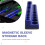 3PCS Professional Magnetic Socket Holder 1/4" Inch Drive Metric/ Socket Organizer Storage Installation Tool Kit 4