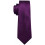Men's Silk Tie Extra Long Solid Color Wedding Necktie 4