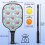 Σετ ρακετών Pickleball με 2 μπάλες και τσάντα – Ρακέτες από fiberglass με λουλούδια, 3