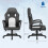 Lacoo Mid-Back Gaming Chair PU Leather White 7