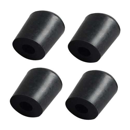 4 Pieces Cello Endpin Tips for Practice Performance Portable Rubber Stoppers 1