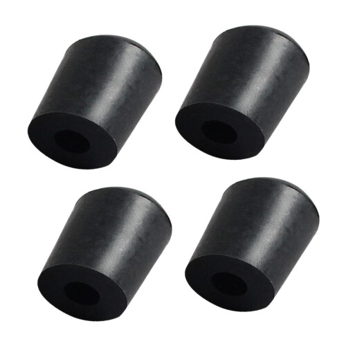 4 Pieces Cello Endpin Tips for Practice Performance Portable Rubber Stoppers 2