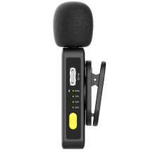 Microphone Cravate Sans Fil à Réduction de Bruit Intelligente à Curseur (un à un) - Manuel D'Utilisation - Réduction de Bruit à Trois Niveaux B