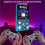 XF40V Retro Handheld Game Console 4.0Inch IPS Screen WiFi Retro Gaming Console Linux System Pocket 128G Arcade 4