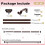 Varão de cortina de bronze resistente, ajustável de 28 a 48 polegadas (71 a 122 cm). 6
