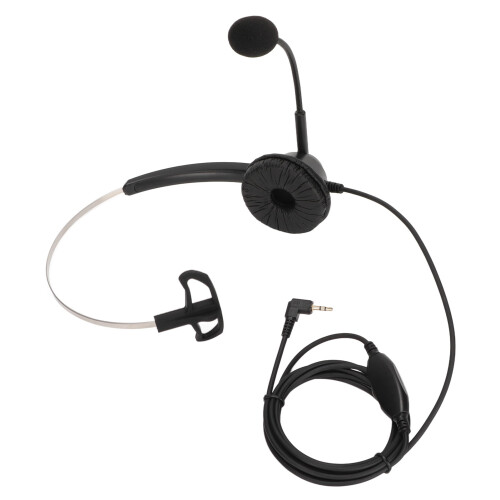 Støjreducerende headset til ét øre 2,5 mm stik 1