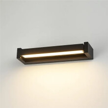 Outdoor Waterproof Wall Lamp Minimalist Style Patio Garden Wall Light Sign Plate Front Door Lights