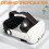 For Quest 3S Soft Rubber  Strap+Open Support Face Mask,Quick Release VR  Strap for Meta Quest 3 Accessory White 5