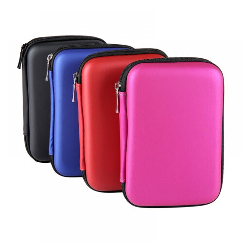 Mini hard storage box for earphones and cables 2.5 inch 2