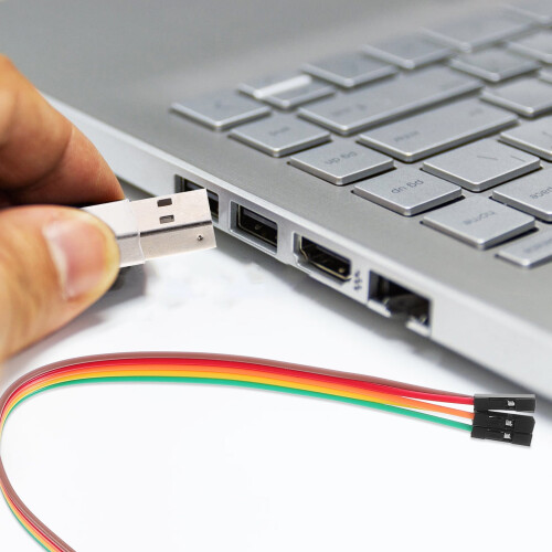 Módulo conversor serial CP2102USB para UART TTL de 6 pinos 2