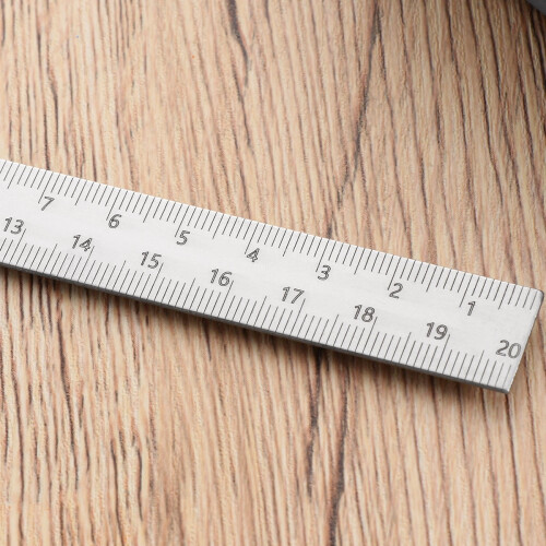 Angle Measurement Steel Ruler Corner Ruler Goniometer Engineer Protractor Silver 1