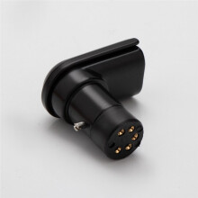 5pin DIN Female 90 Degree Right Angled Socket for SME Connect Socket Vinyl LP Phono 5 Pin for SME Audio Tonearm Cable