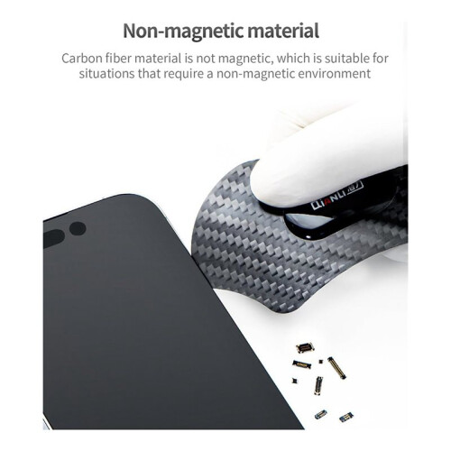 QianLi 2-Pack Carbon Fiber Prying Tools for Electronics, Non-Magnetic, Ergonomic Design