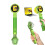 Kids Microscope with Bug Catcher Kit,1080P Digital  Handheld Microscope STEM Science Toy with LED Light Green 2