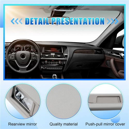 Car Right Side Sun Visors for  3 SERIES E90 E91 X1 E84 51167252008 2