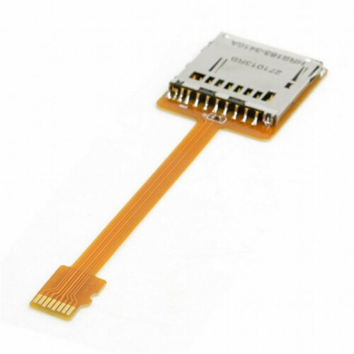 Para Micro- TF Memory Card Kit Macho para  Fêmea Extensão Soft Flat FPC Cabo Extensor 10cm 2