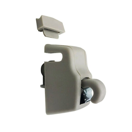 Sun Visor Support Retainer Sun Visor Clip Hook Bracket 4L0859561 for  Cayenne    Q7 Gray 1