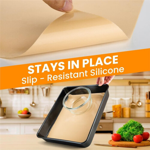 Silicone Baking Mat Roll Silicone Heatproof Non-Stick, Multi-Purpose Kitchen Mat 1