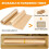 Silicone Baking Mat Roll Silicone Heatproof Non-Stick, Multi-Purpose Kitchen Mat 6