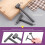 4Pcs Adjusting Valves Tools Set, Motorcycle Engine Valve Screw Adjusting, Include Square Hole Tool, Hexagonal Hole Tool 2