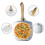 Palas para Pizza de Aluminio, Espátula Ligera, Mango Reutilizable, Antiadherente, Perforada. 3