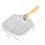 Palas para Pizza de Aluminio, Espátula Ligera, Mango Reutilizable, Antiadherente, Perforada. 6