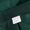Jupe de table de banquet BalsaCircle 4,27 m x 74 cm en polyester vert chasseur 8