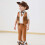 Παιδικά ρούχα Western Cowboy για πάρτι φεστιβάλ, σετ 4 τεμαχίων για αγόρια, γιλέκα, 6