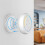 S1W+ 4-Zone 2.4GHz Rainbow Remote Controller  Dual White/Color Temperature for Series Lamp Bulb Light Controller 6